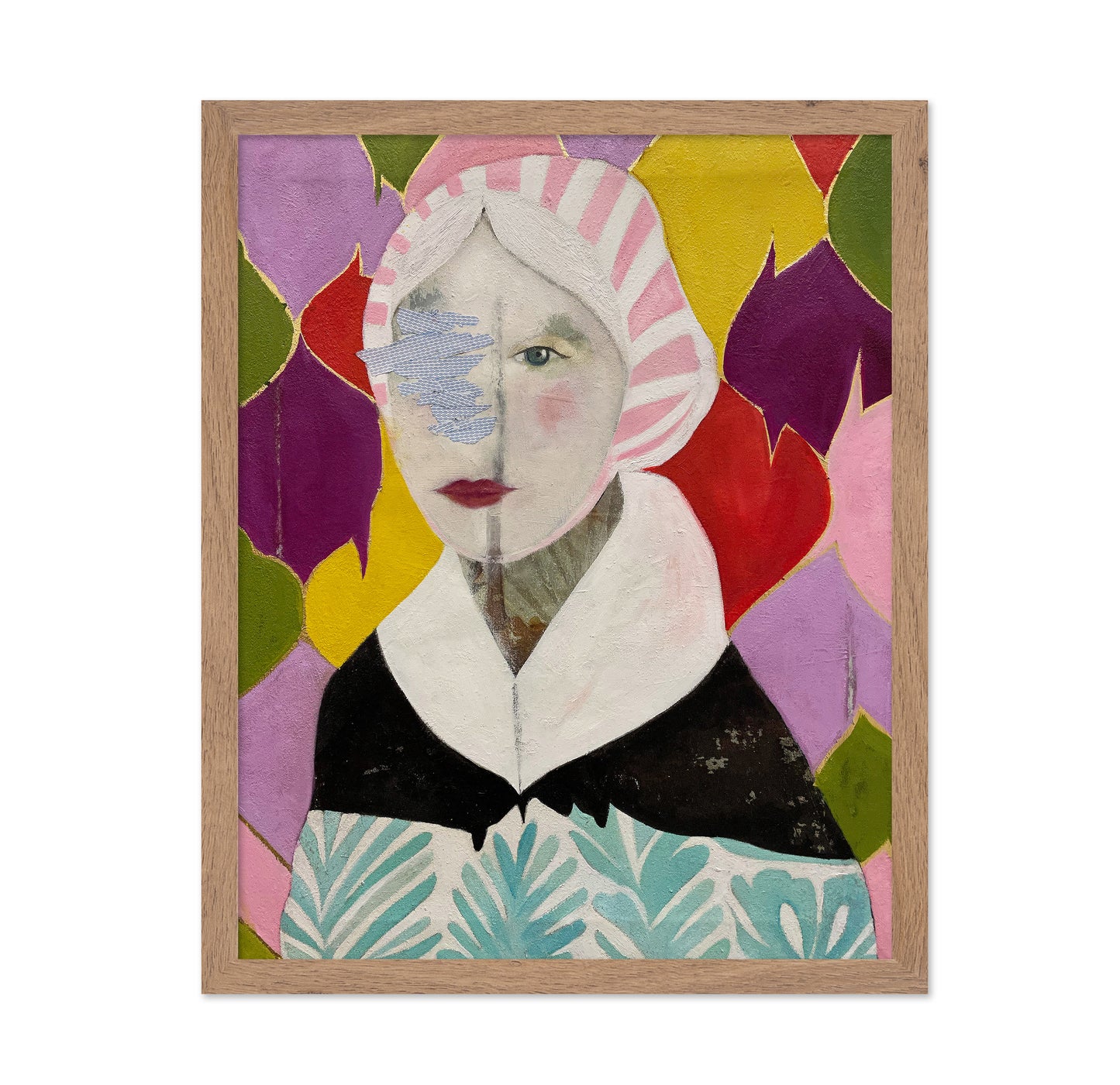 Woman With a Pink Hat