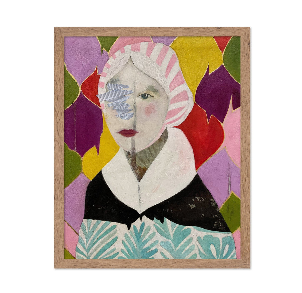 Woman With a Pink Hat