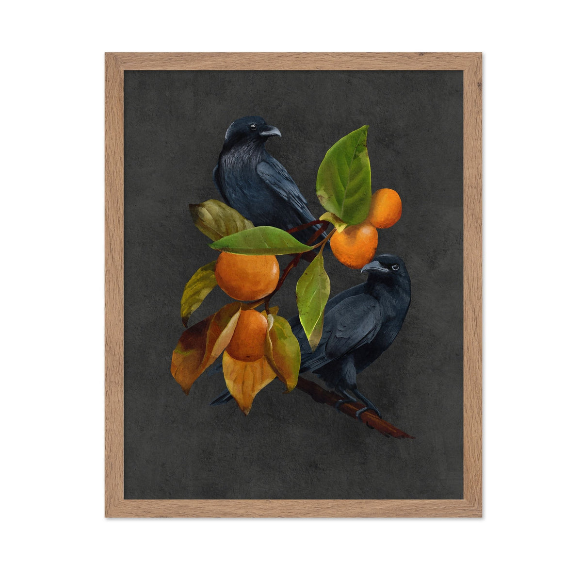Crows and Persimmons