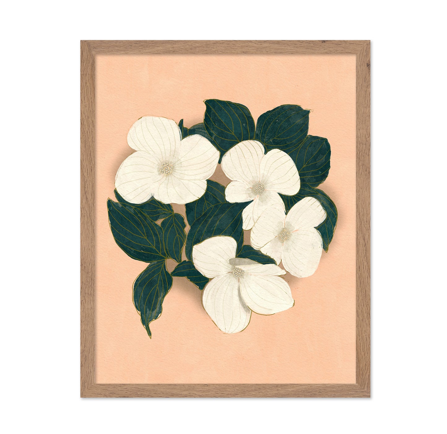 Dogwoods on Pink
