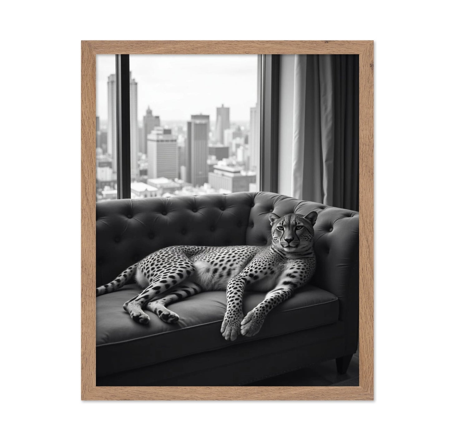 Cheetah on the Sofa