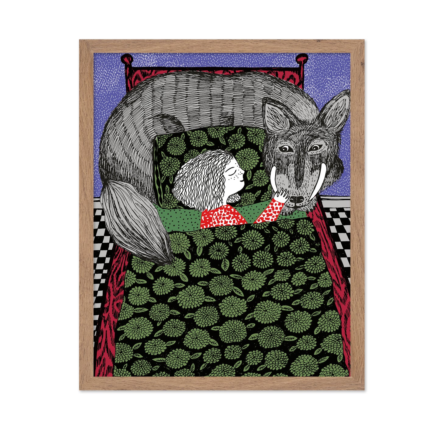 Girl and Wolf