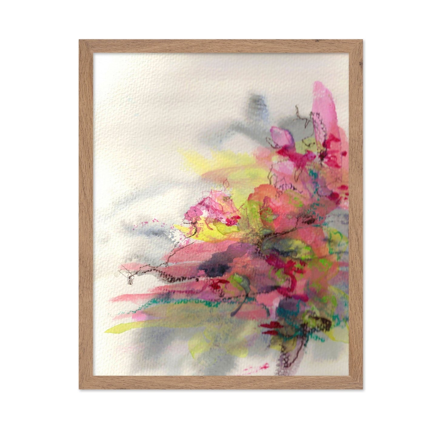Floral Tree Branch Pink