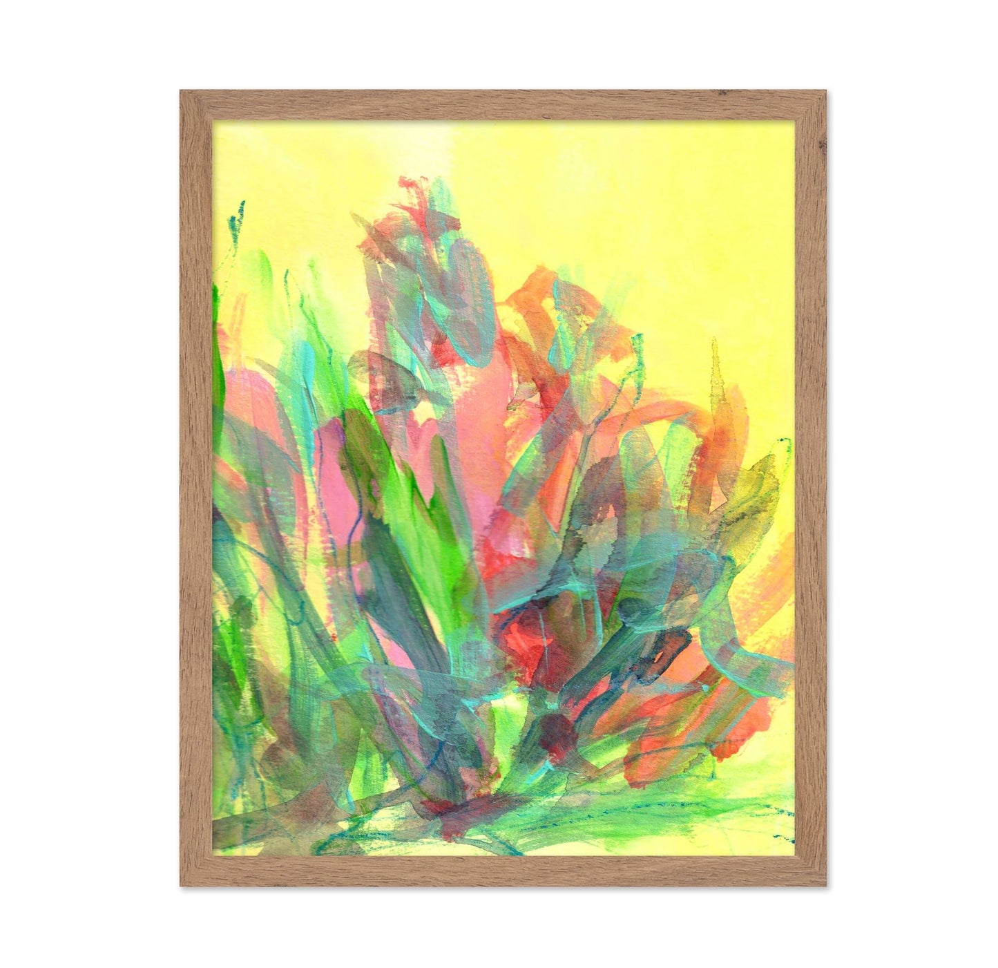 Field Grasses Spring Bright