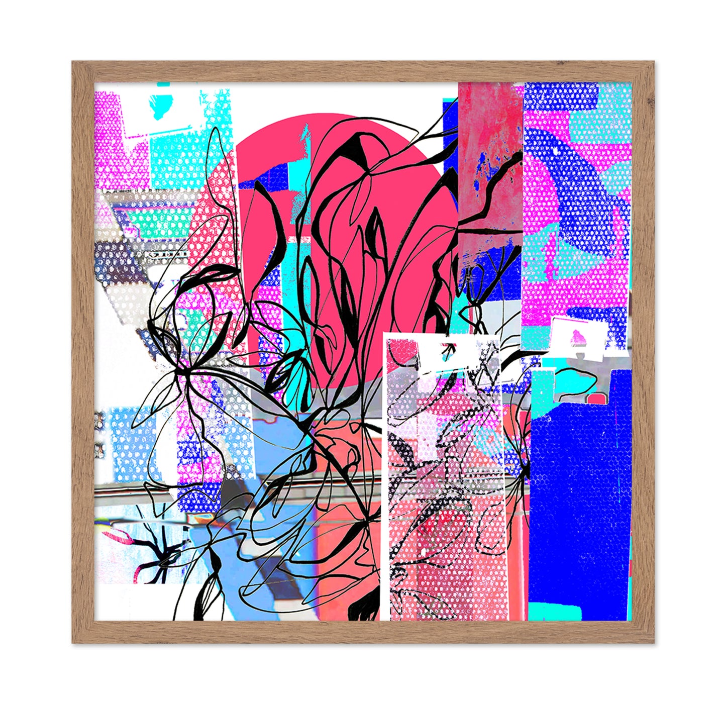 Vibrant Colors with Floral Patterns