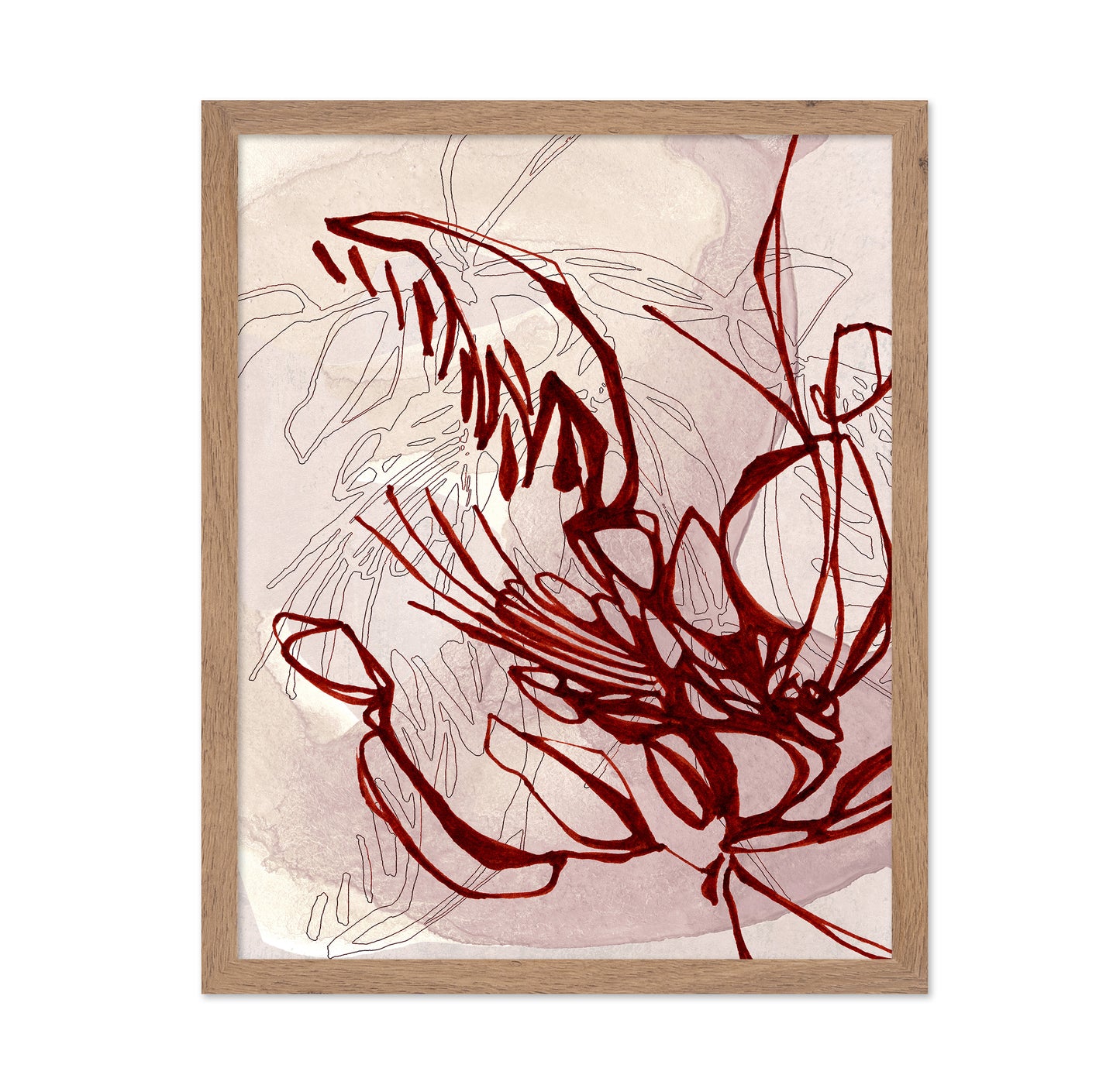 Abstract Floral Symphony