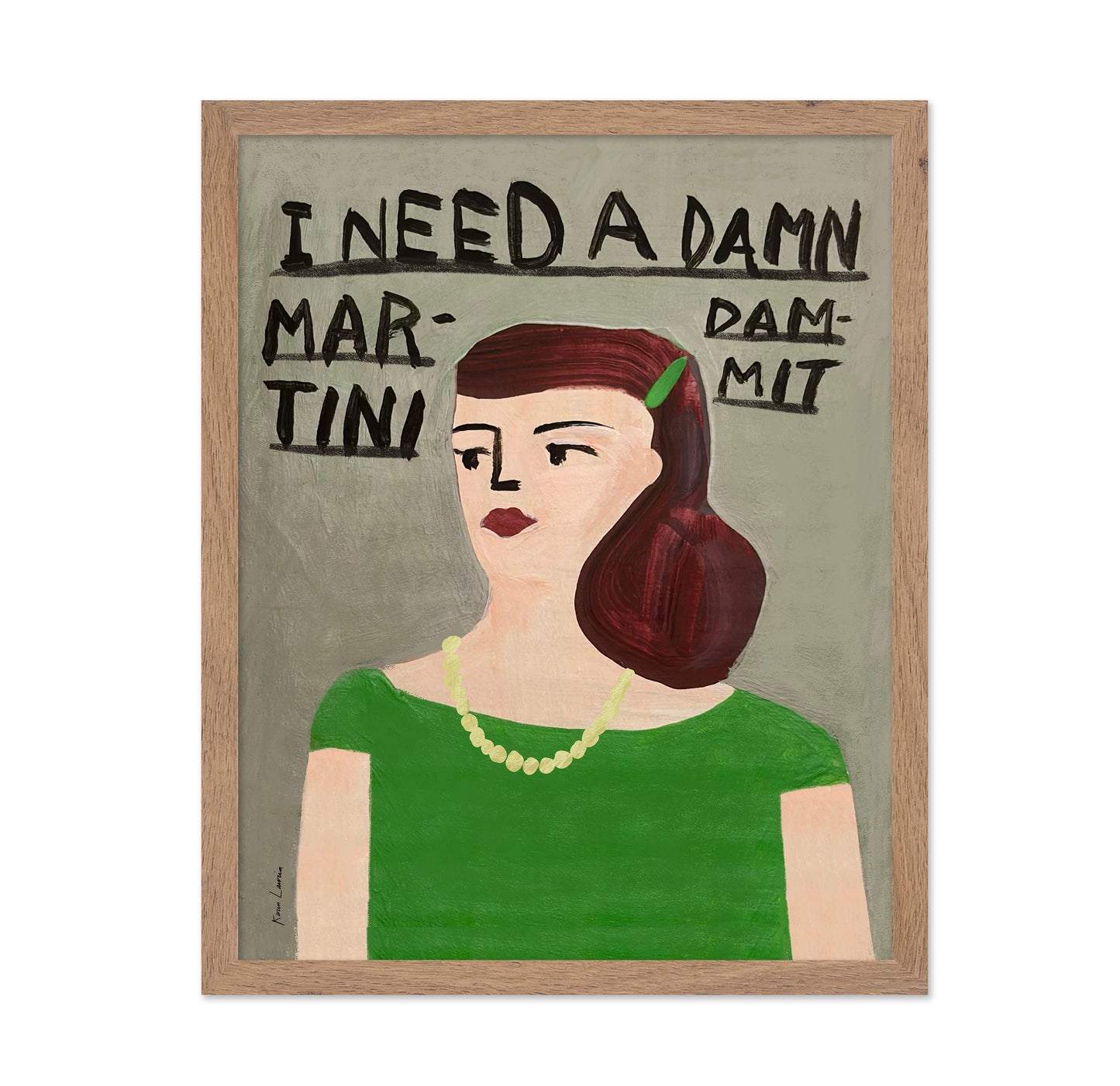 I Need a Damn Martini
