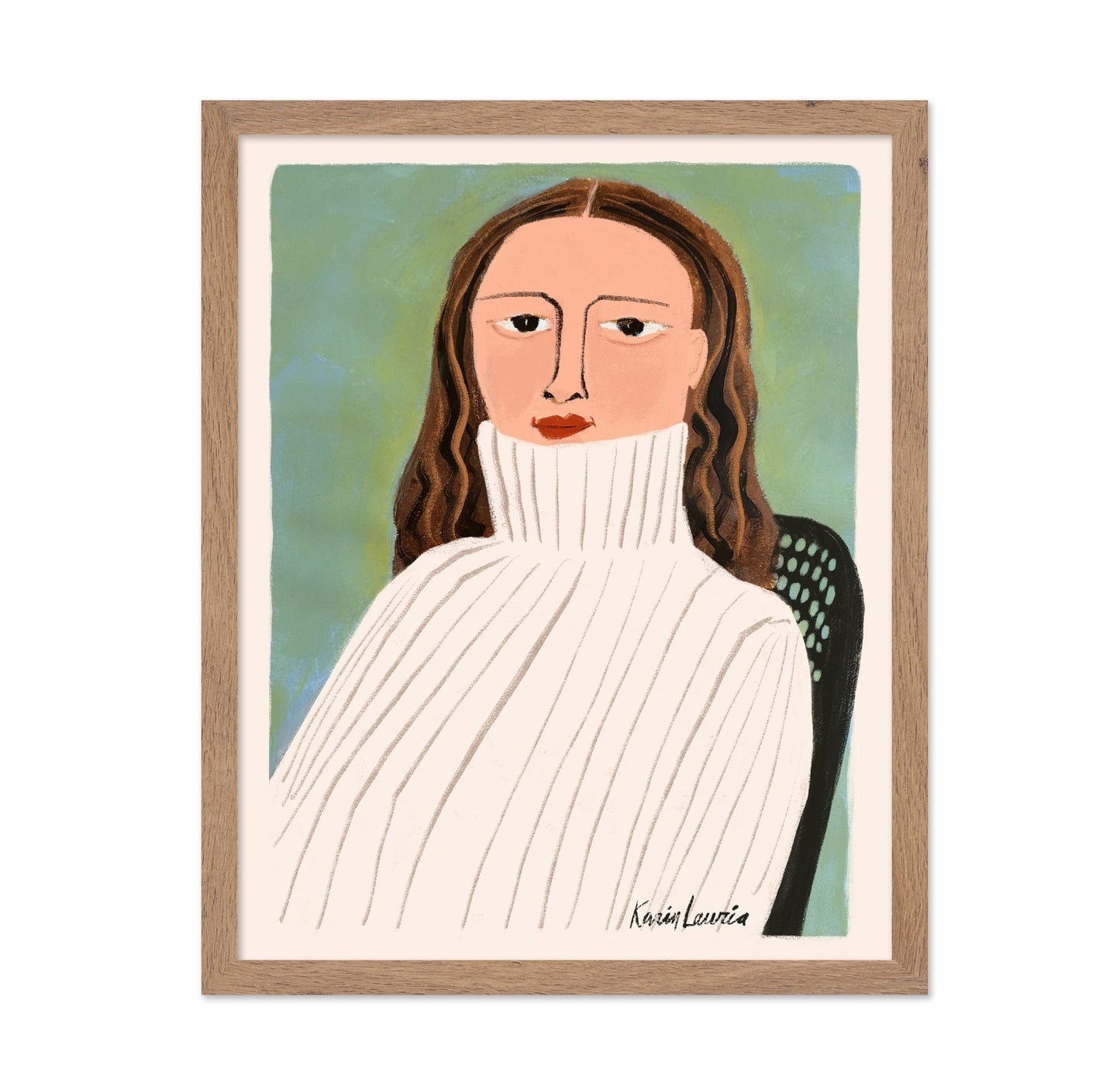 White Sweater Portrait