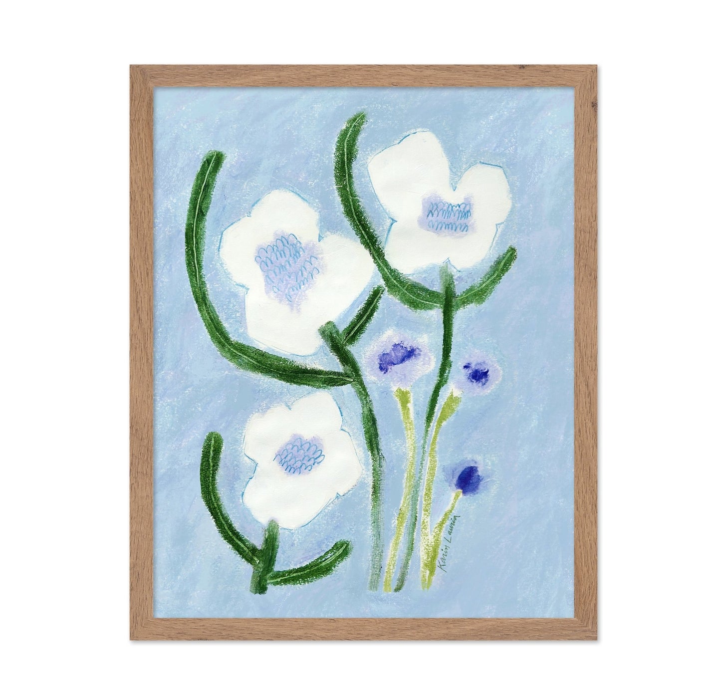 Hello White Flowers