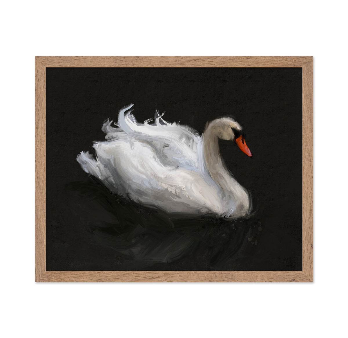 Swan on Lake