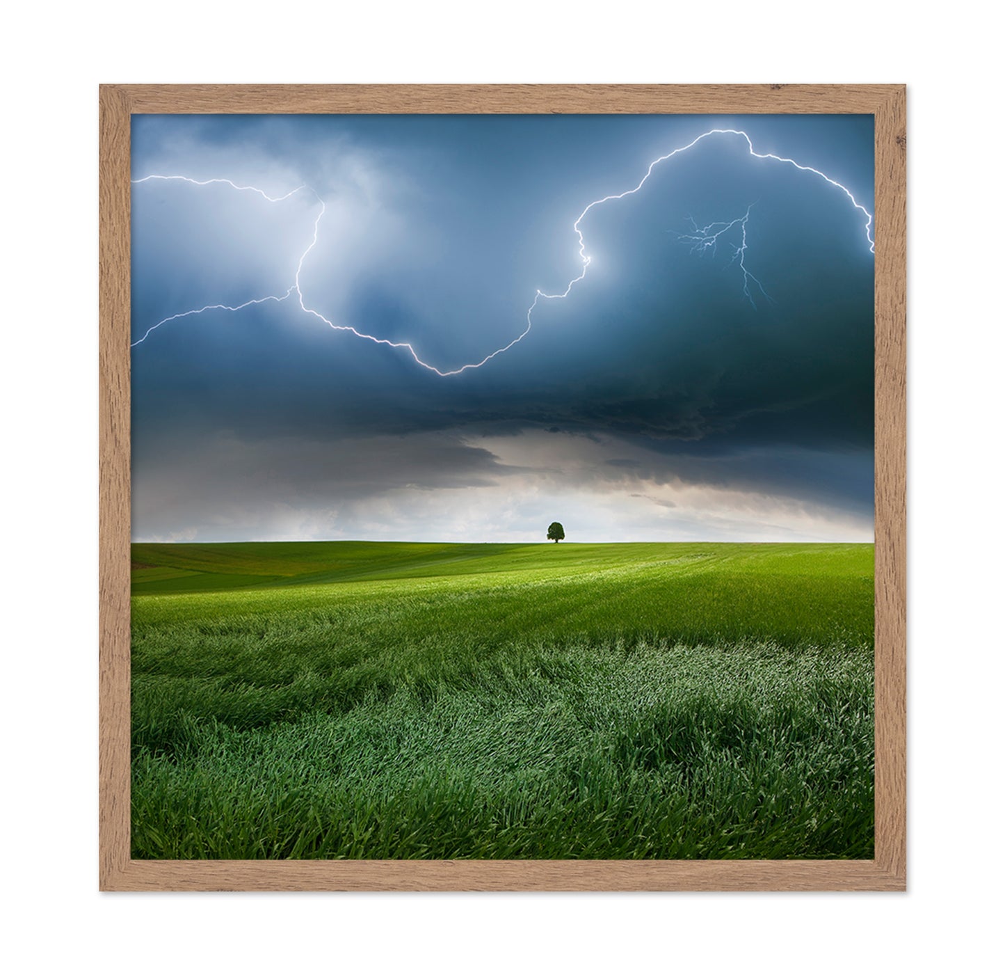 Storm Over Green Fields