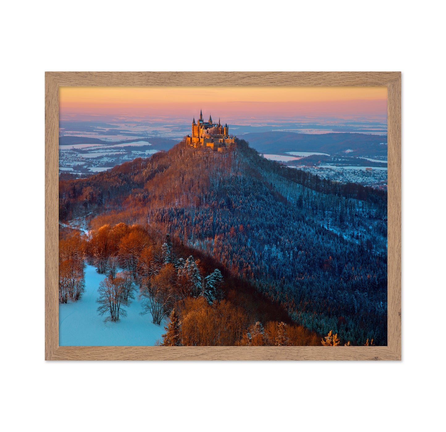 Hohenzollern In Winter Mood