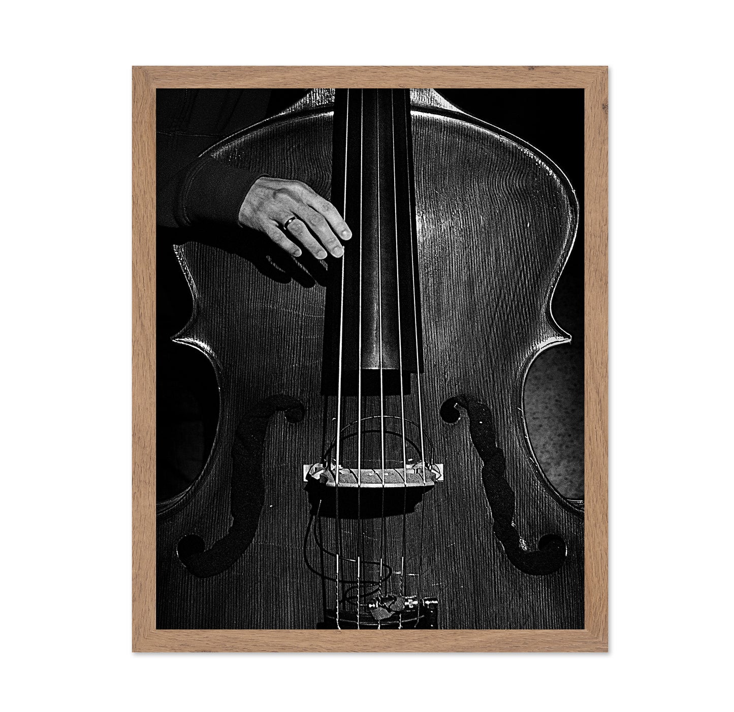 Cello Player Closeup
