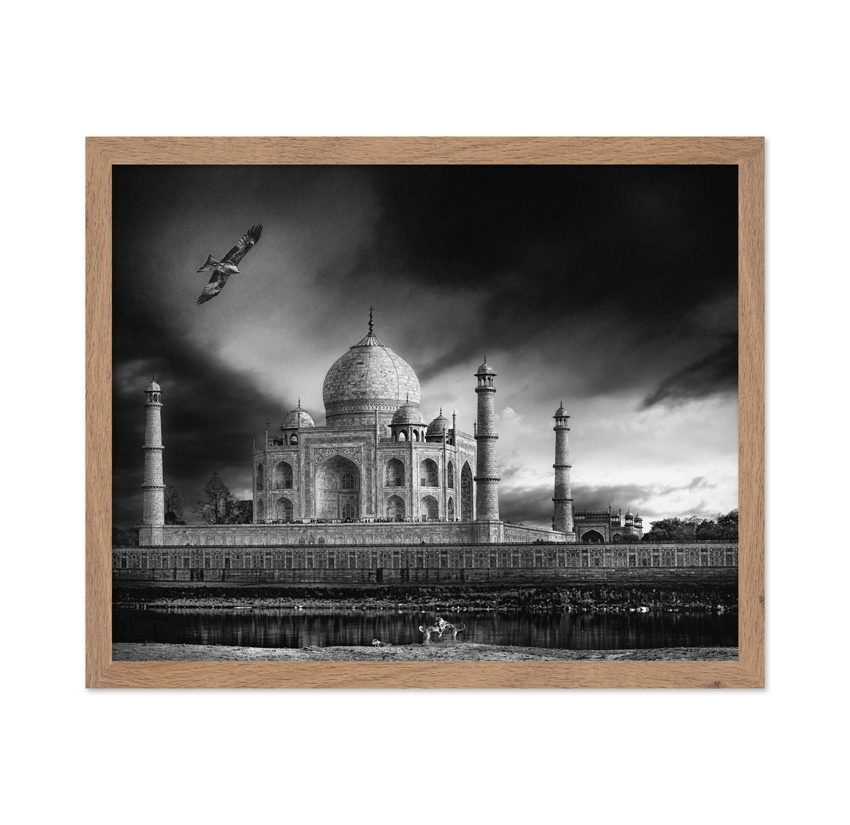 Taj Mahal River View