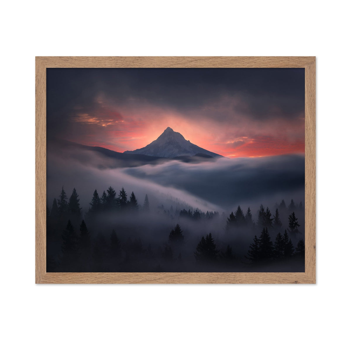 Misty Mountain Sunrise