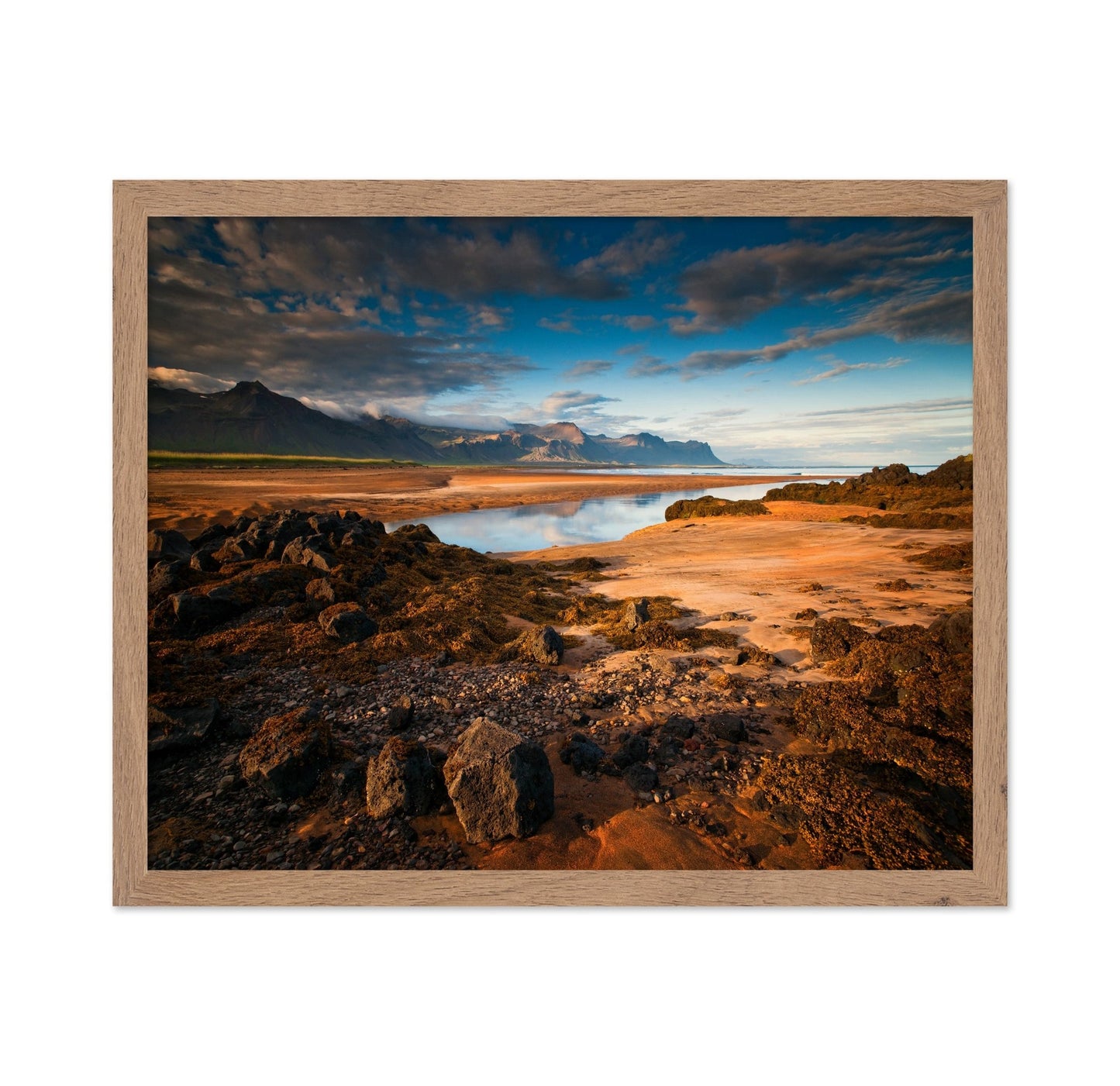 Golden Coastal Mountain
