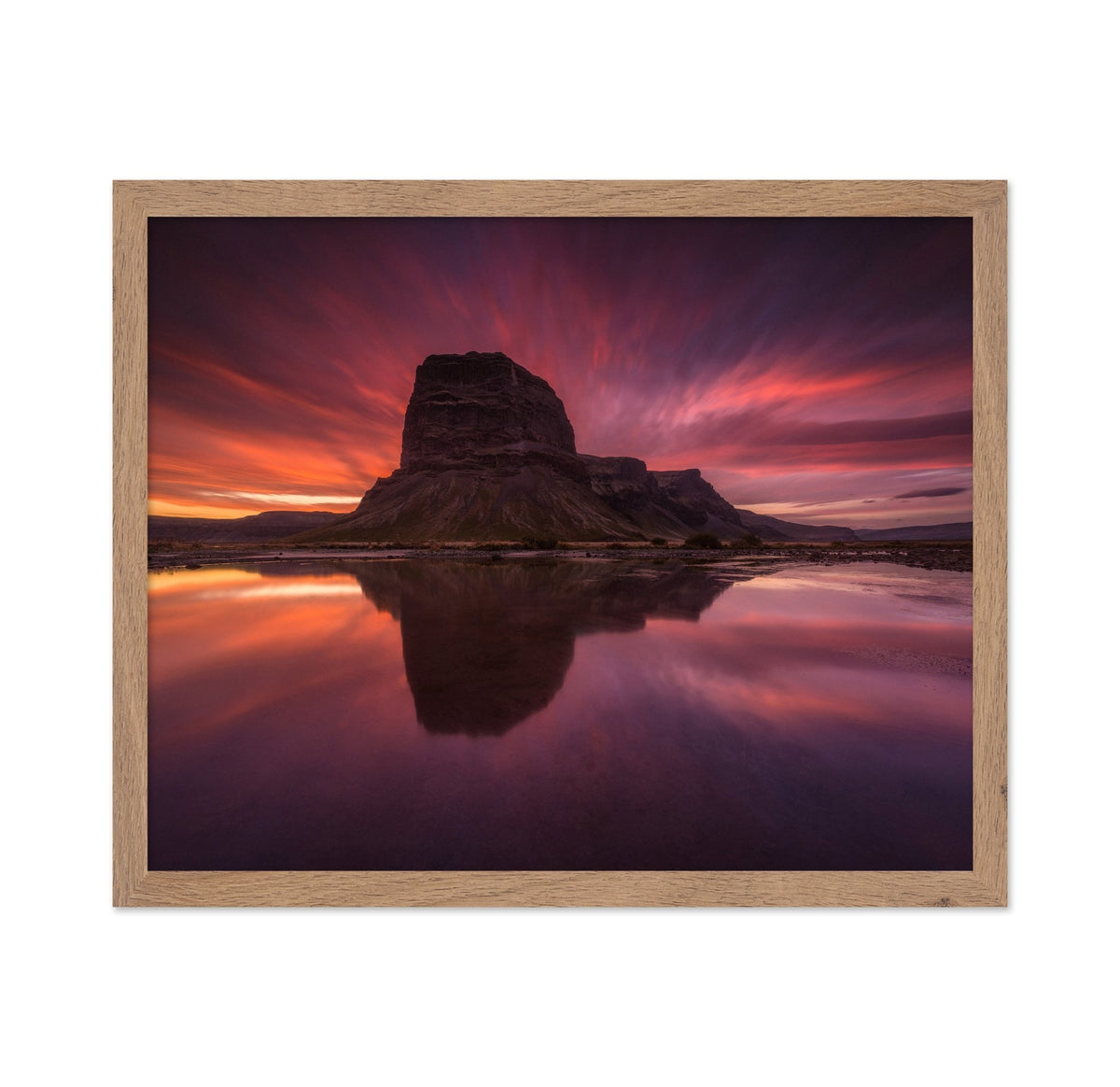 L�magn�pur Mountain Reflection