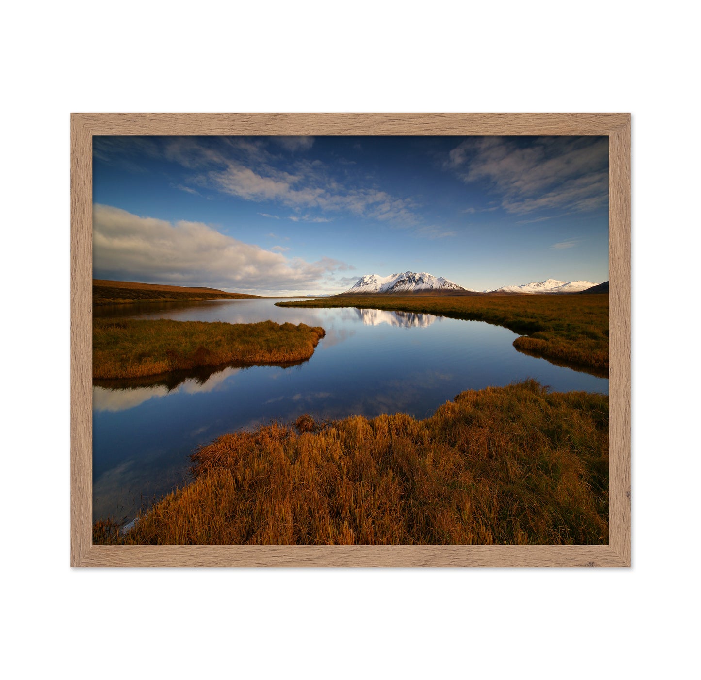 Mountain Lake Reflection Landscape