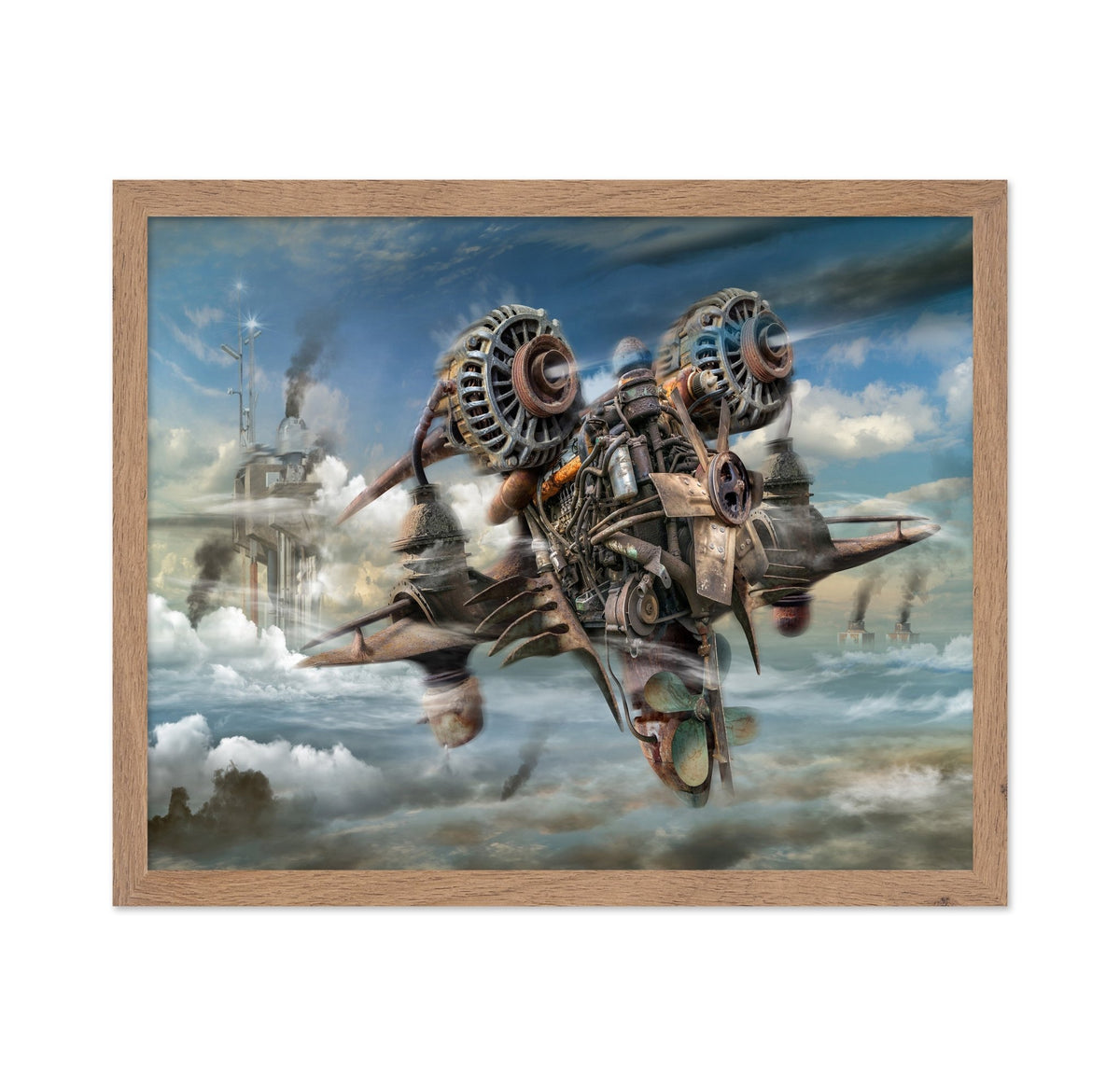 Steampunk Flying Machine