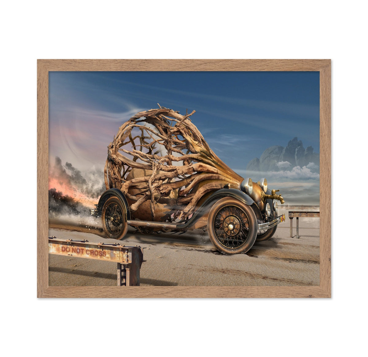 Wooden Phantom Car