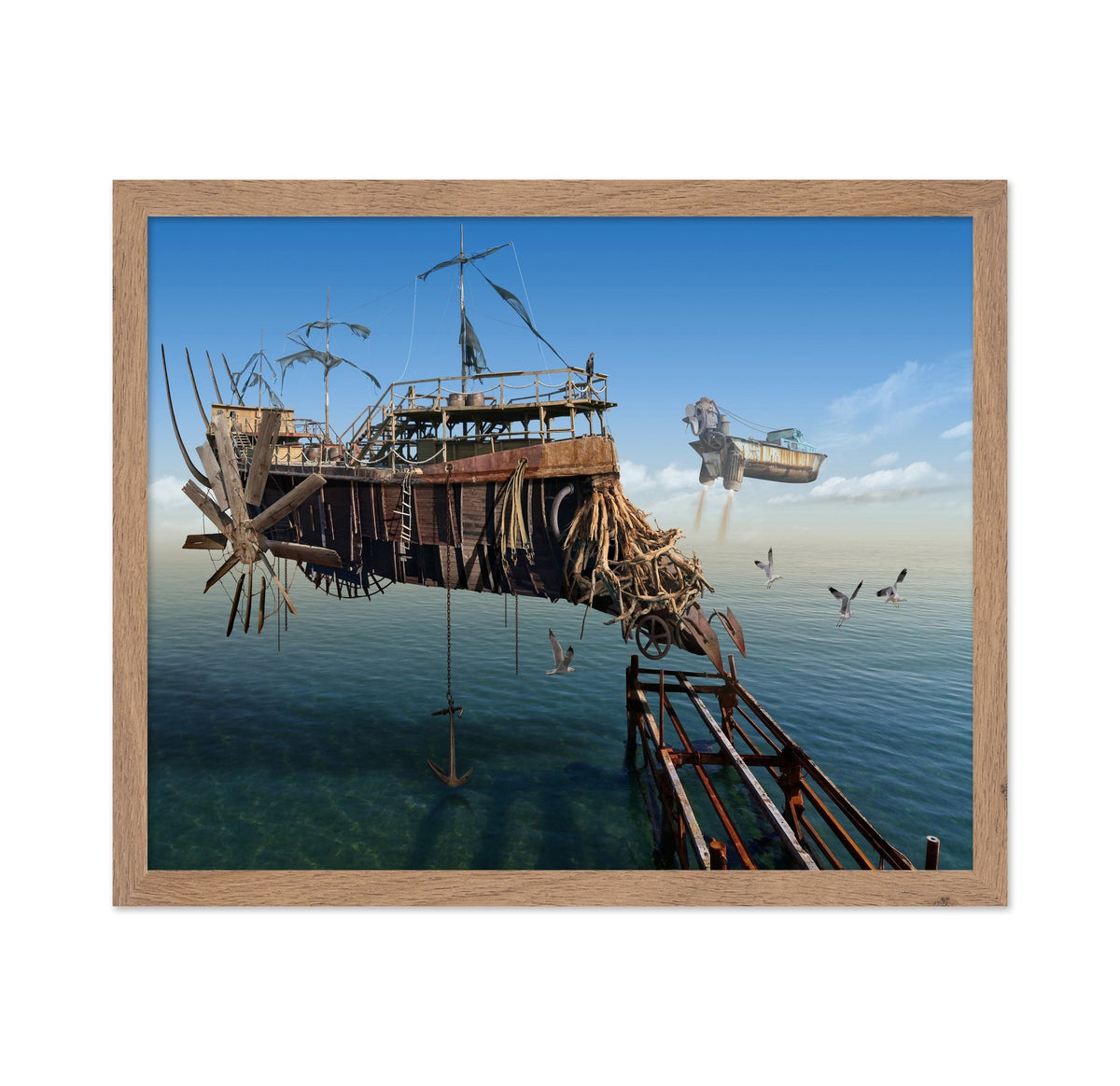Floating Seafarer Ship