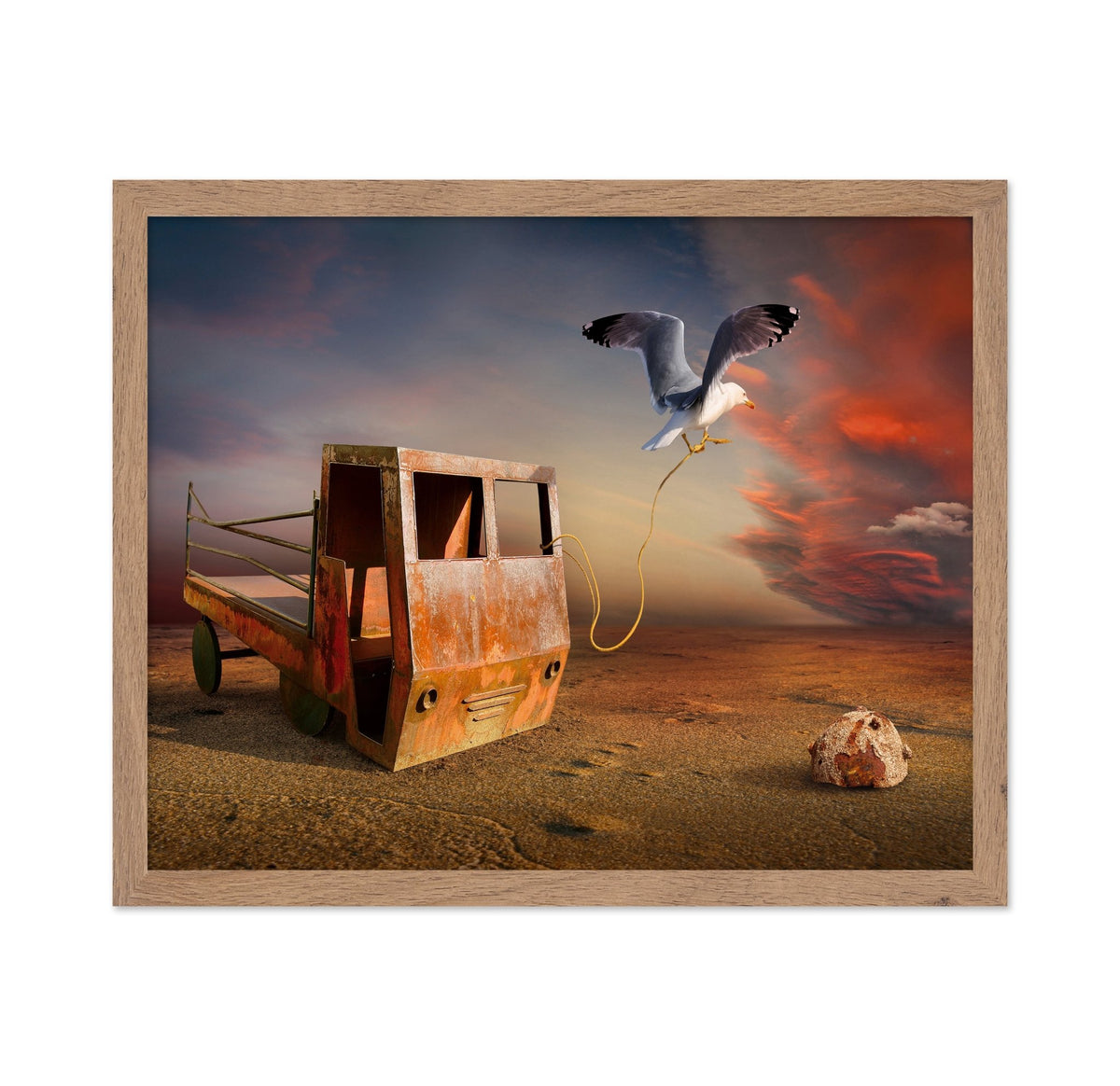 Seagull Lifts Rust Cart