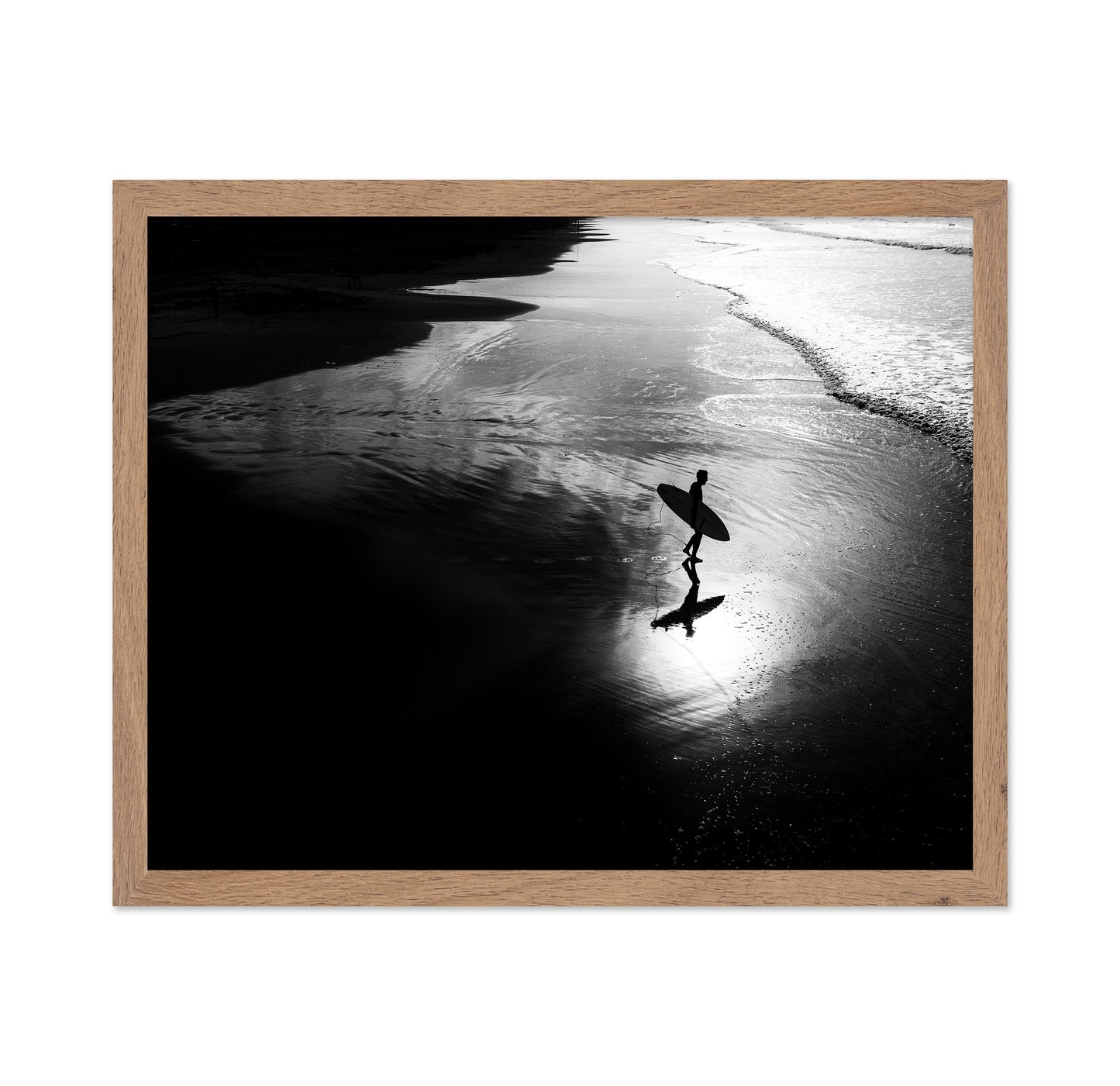 Surfer Shore Walk