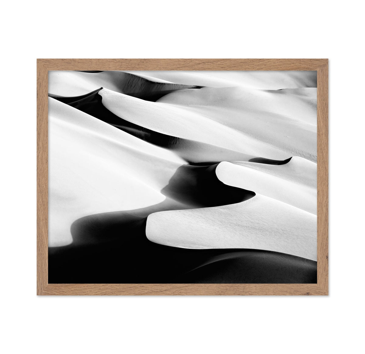 Abstract Desert Dunes Dance