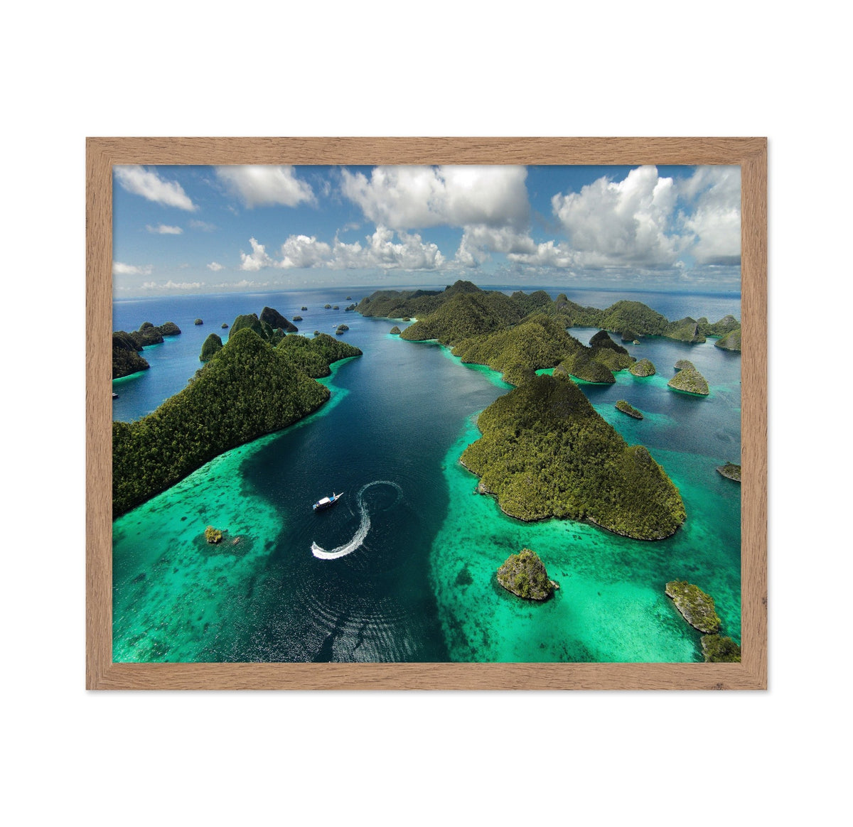 Tropical Island Aerial Paradise