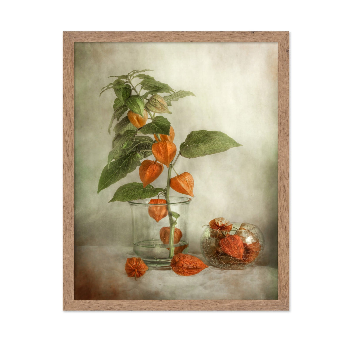 Orange Lantern Flowers