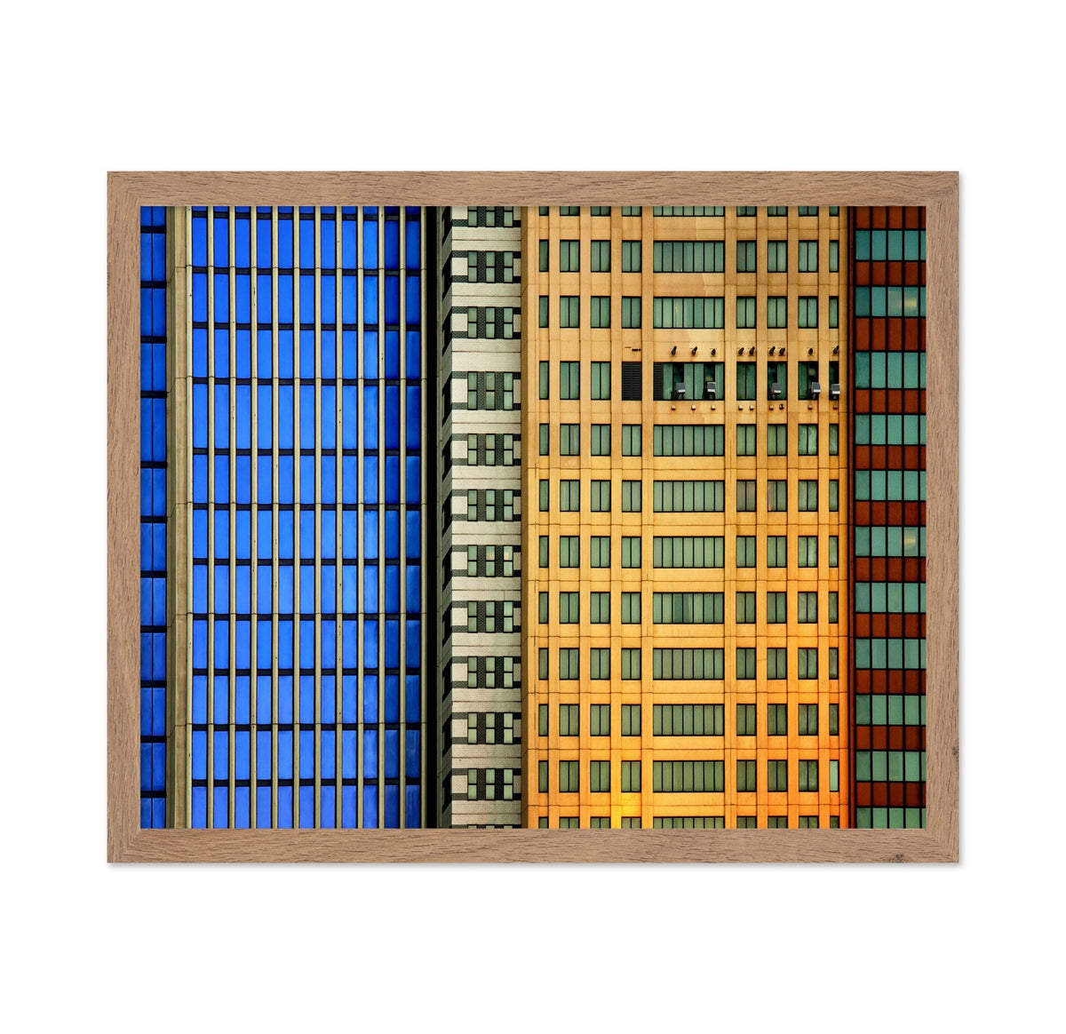 Colorful City Facades