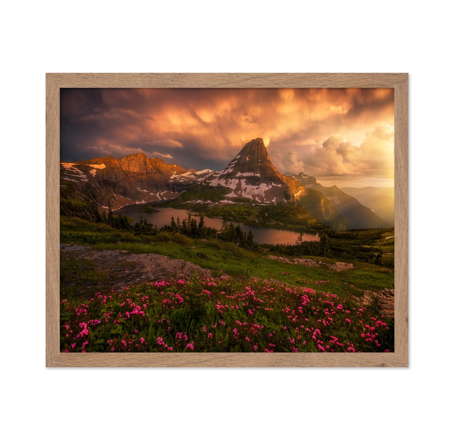 Mountain Sunset Valley