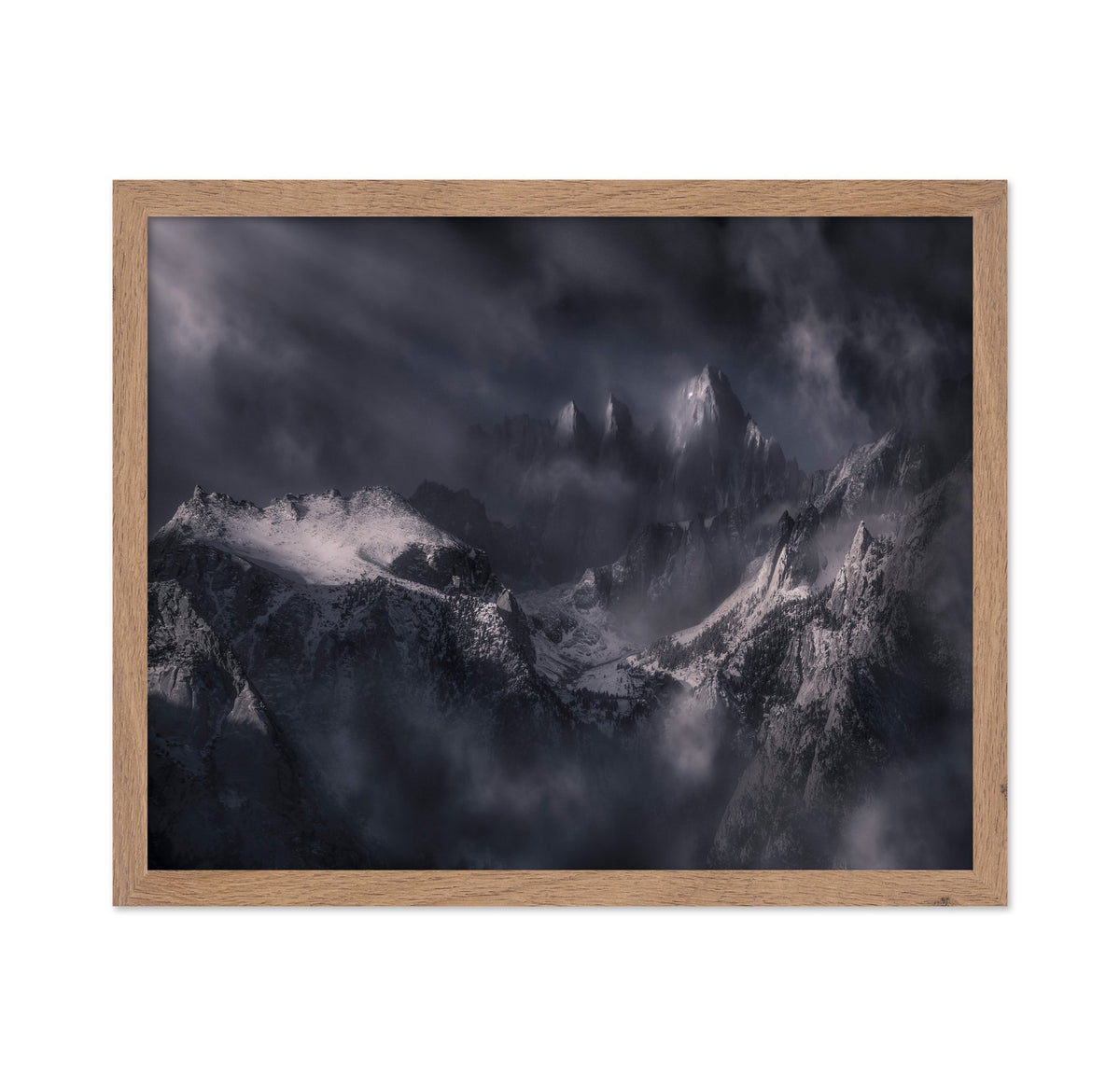 Stormy Mountain Peaks