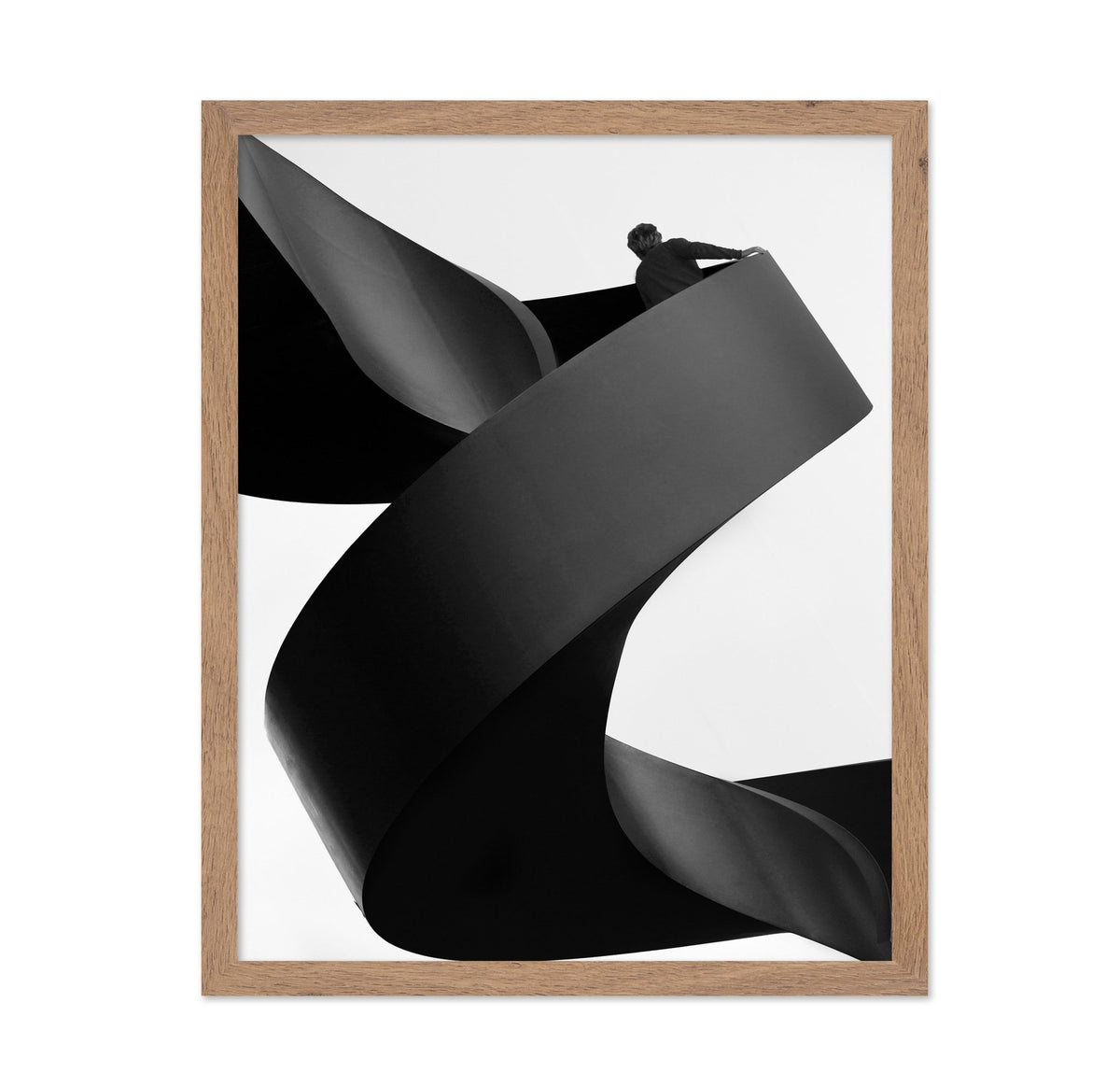 Abstract Spiral Stair