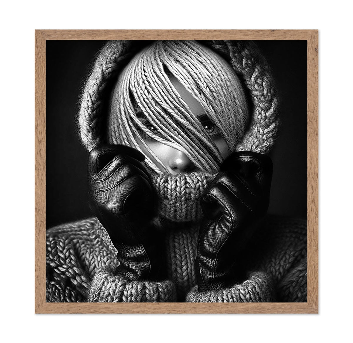 Winter Knit Portrait