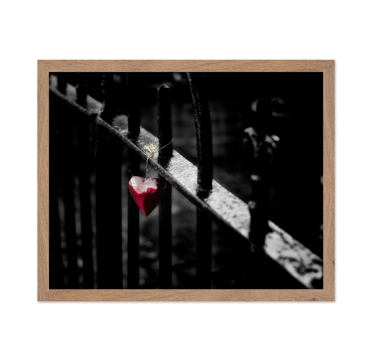 Hanging Red Heart