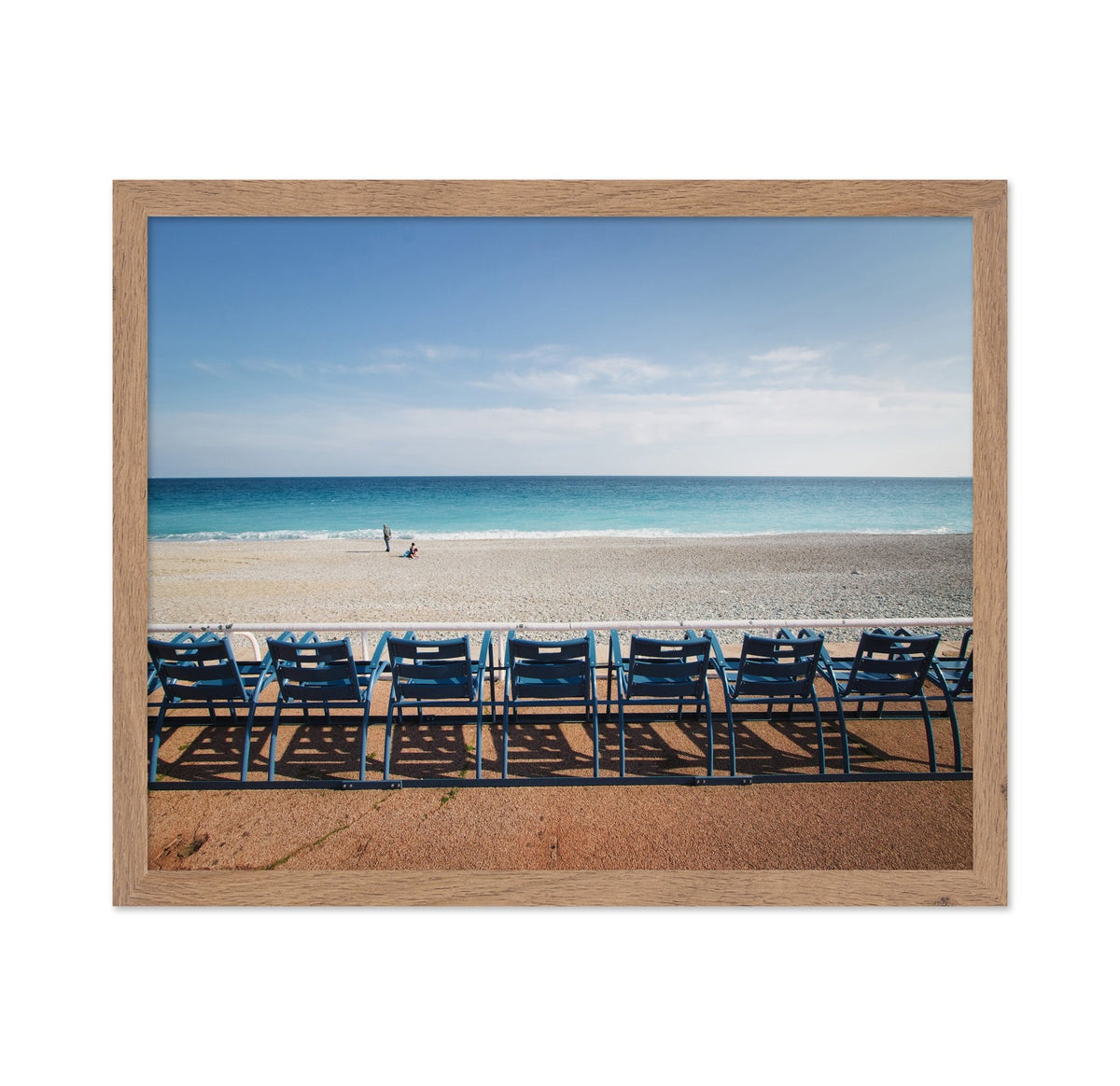 Empty Beach Chairs