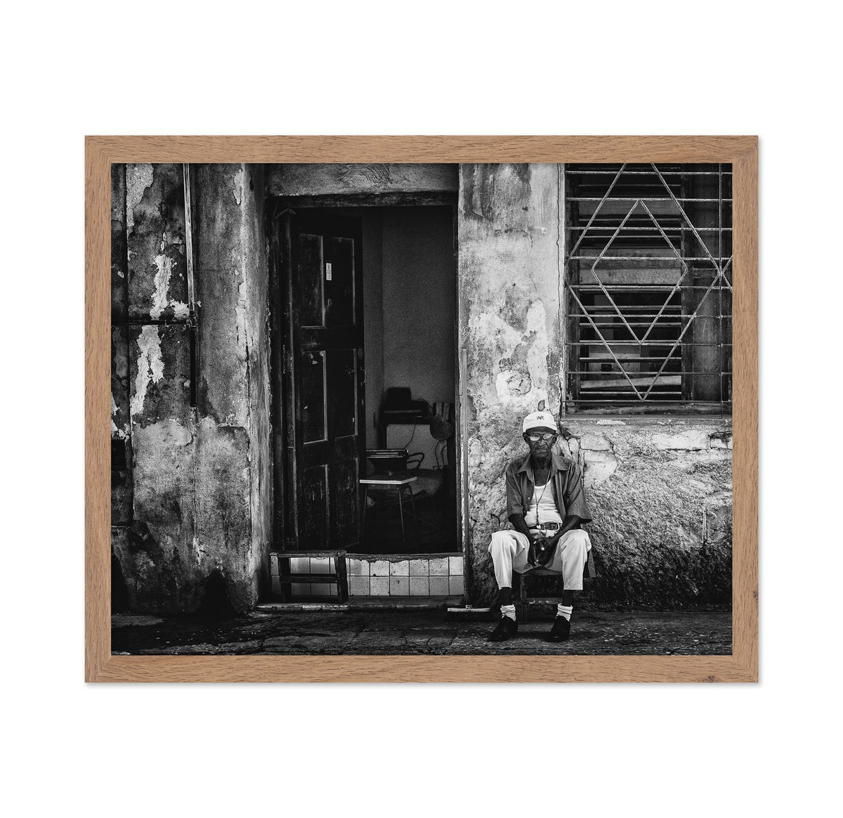 Man At Old Door