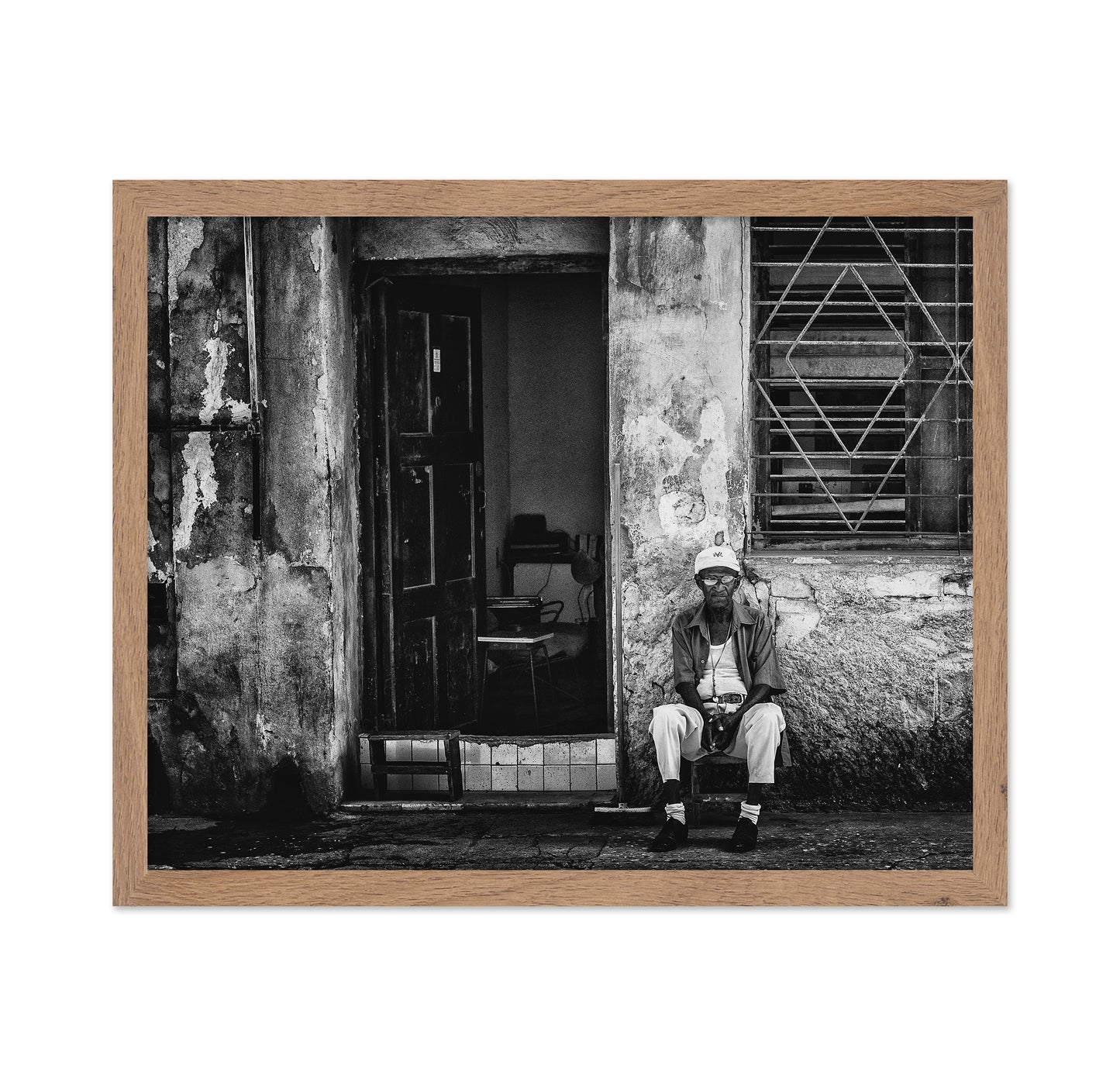 Man At Old Door