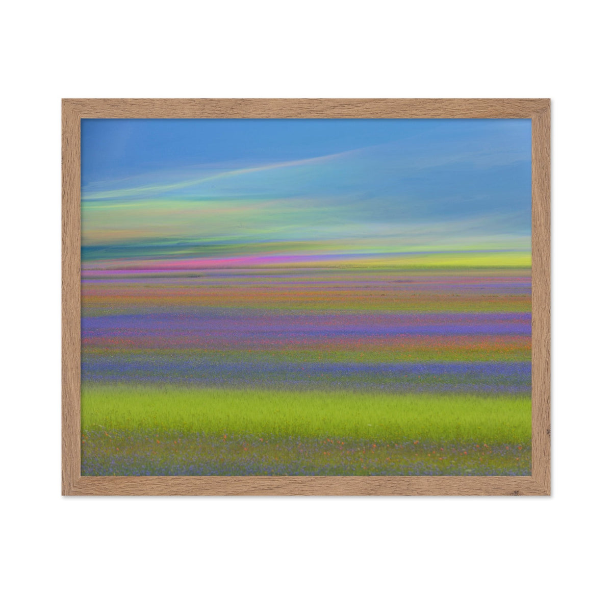 Colorful Meadow Waves