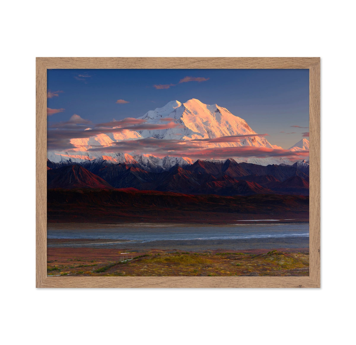 Denali Sunset Peaks