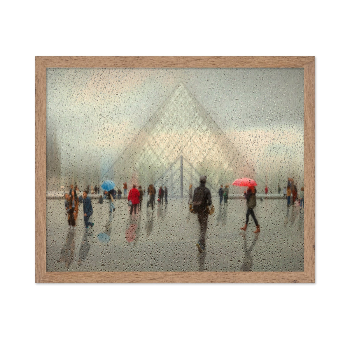 Paris Rain Scene