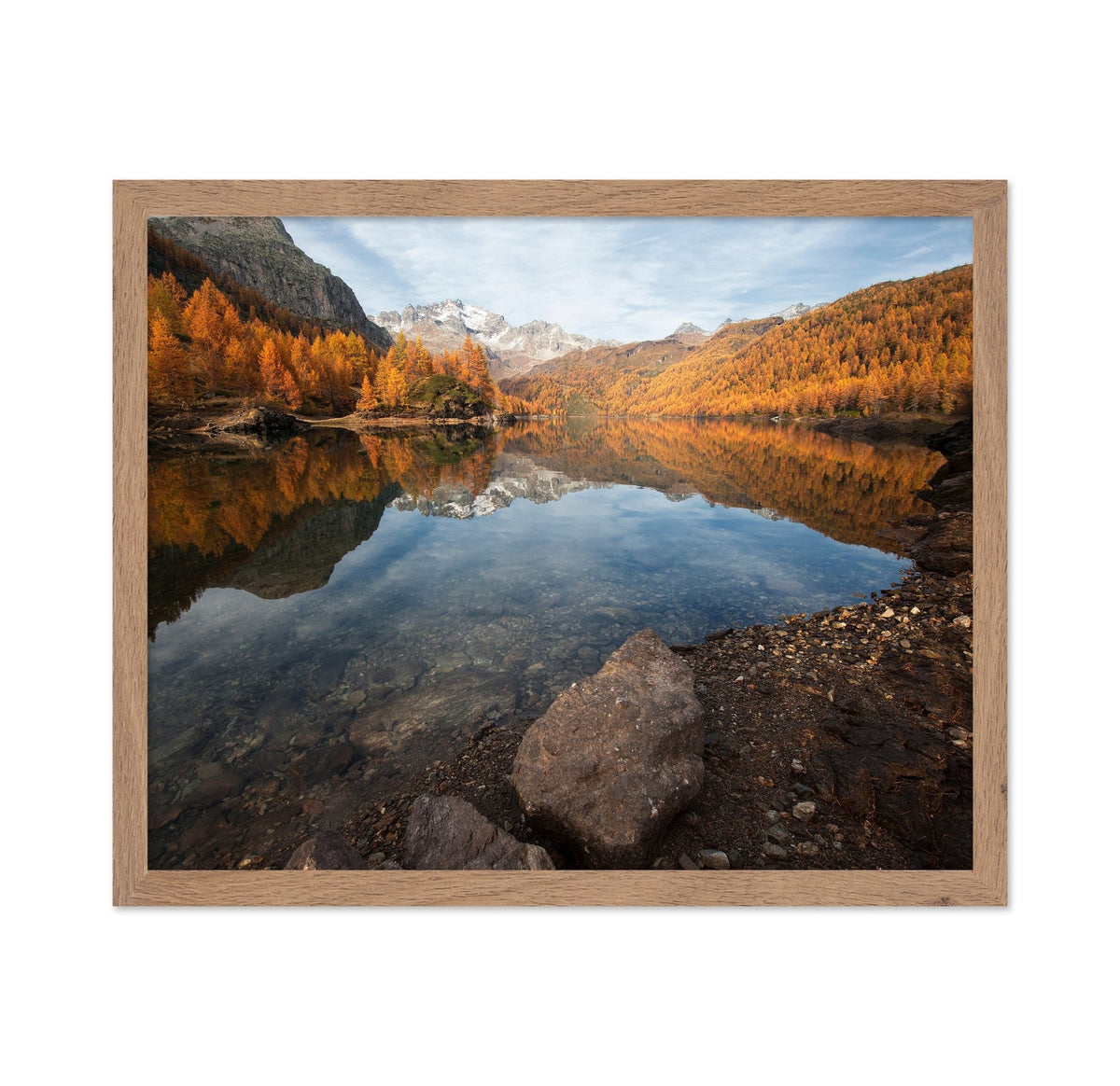 Alpine Lake Reflection No1