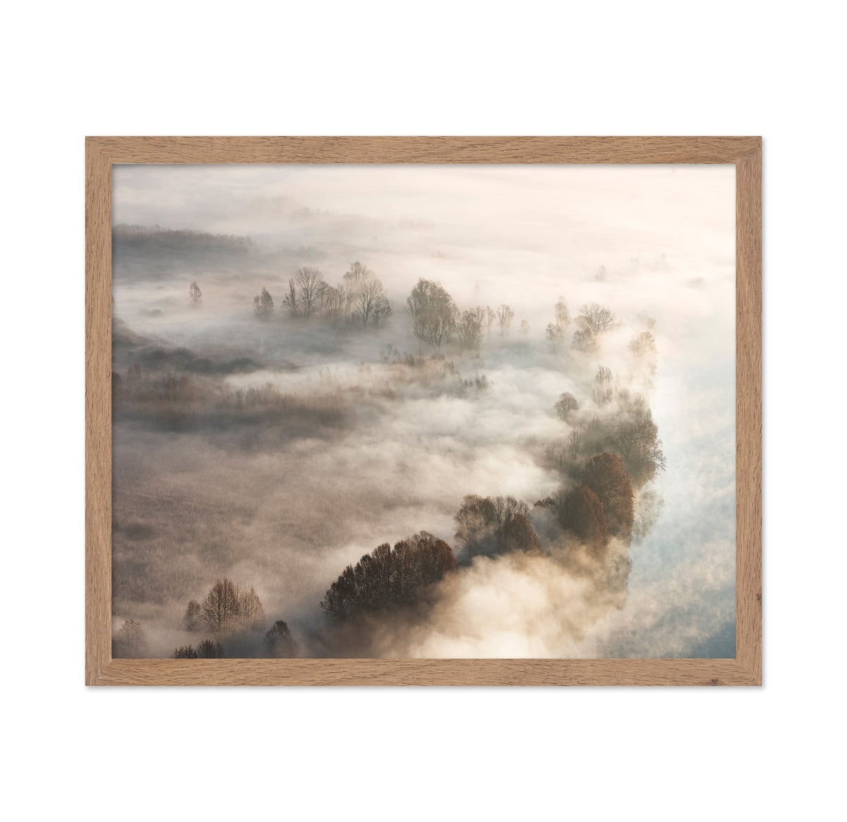 Foggy Landscape Layers