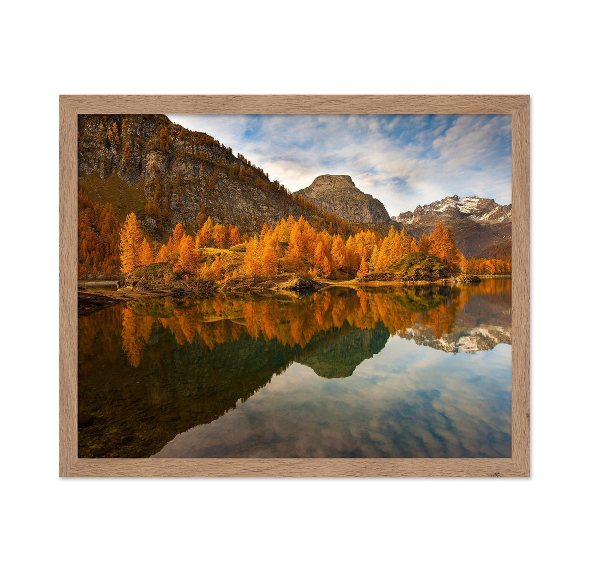 Autumn Alpine Reflection
