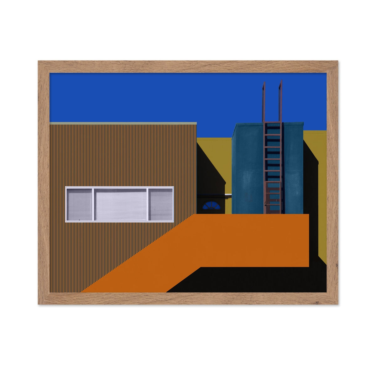 Colorful Modern Building Geometry