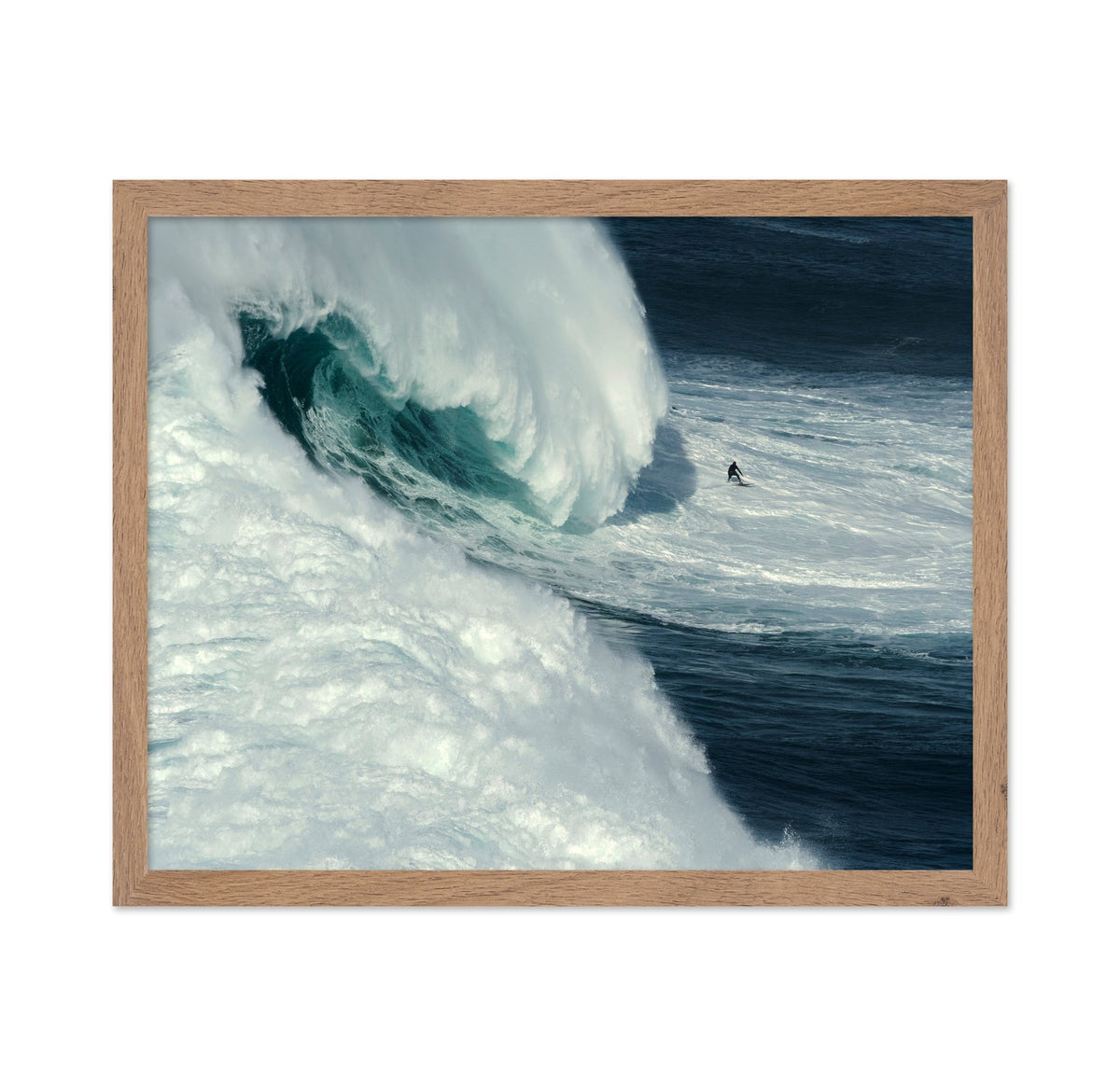 Big Wave Surfer Action