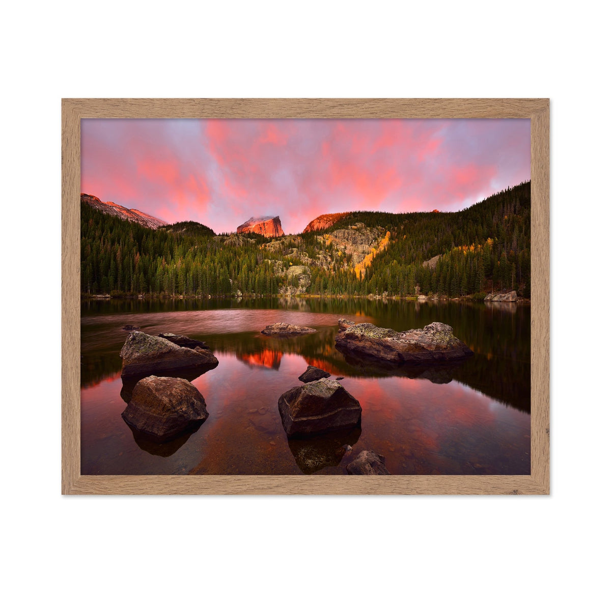 Bear Lake Sunrise Reflection