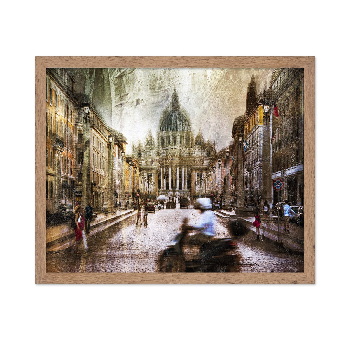 St Peter Basilica Street Scene