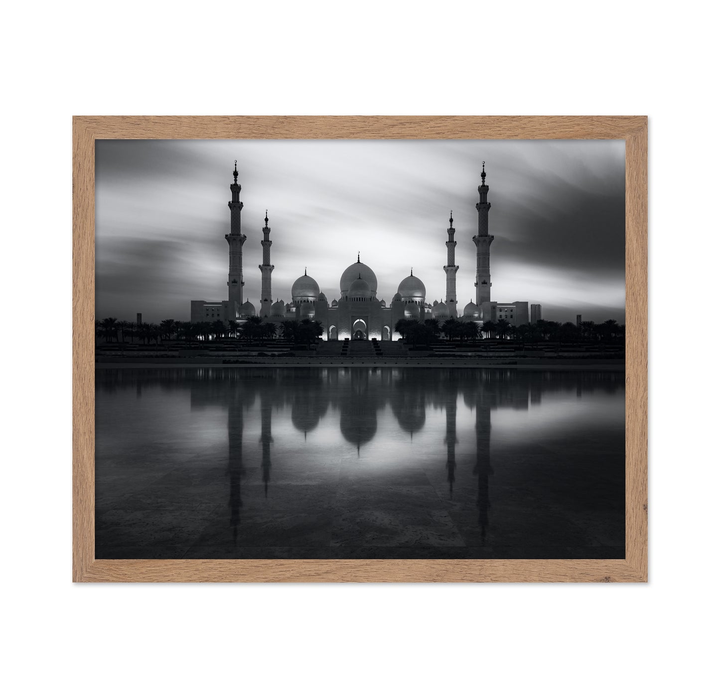Mosque Reflection Night